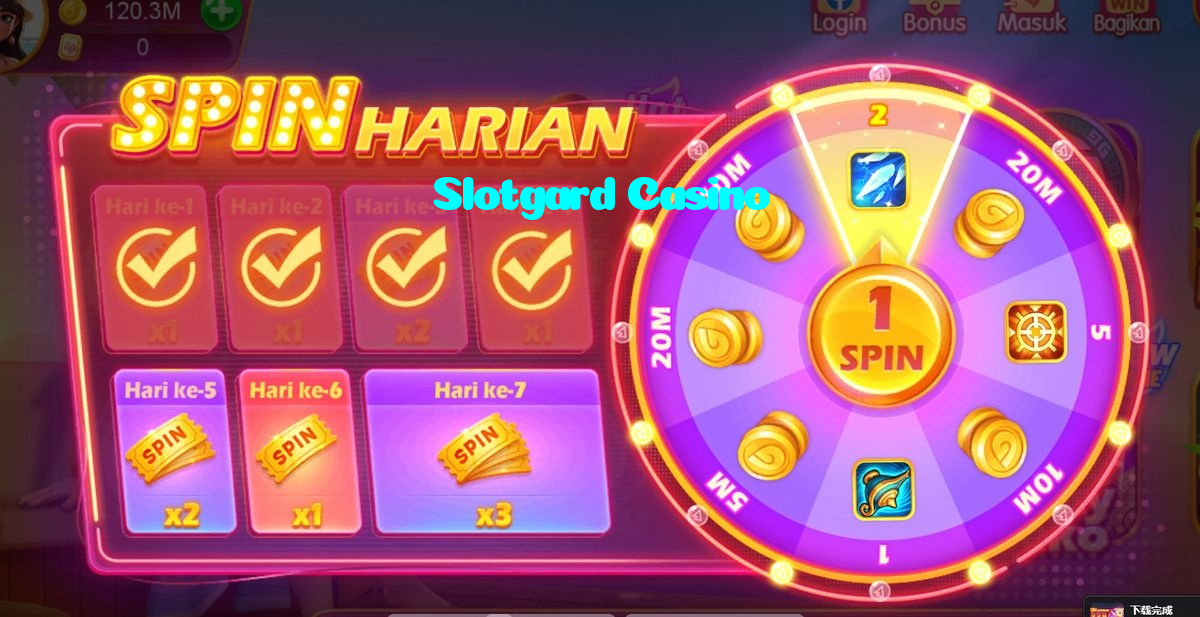 Slotgard Casino casino presented on mobile device in Pakistan with slots and live games
